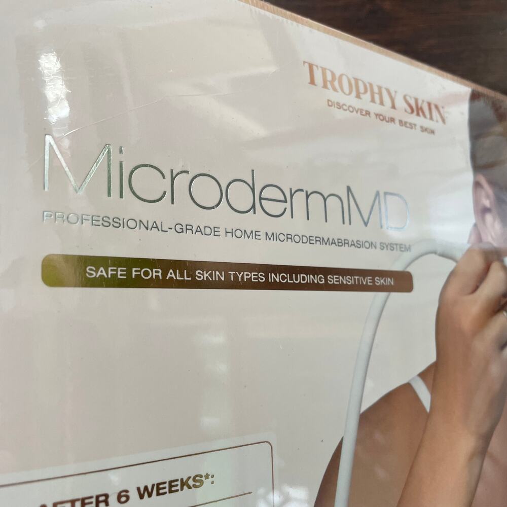 Home Microdermabrasion System Microderm MD Exfoliation Trophy Skin NEW Sealed - Picture 9 of 10